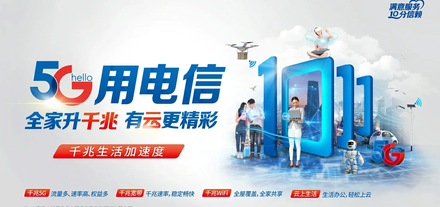 中国电信 江边电信宽带 宽带套餐